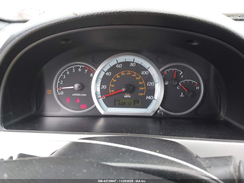 2007 Suzuki Forenza Convenience VIN: KL5JD86Z27K722135 Lot: 43730947