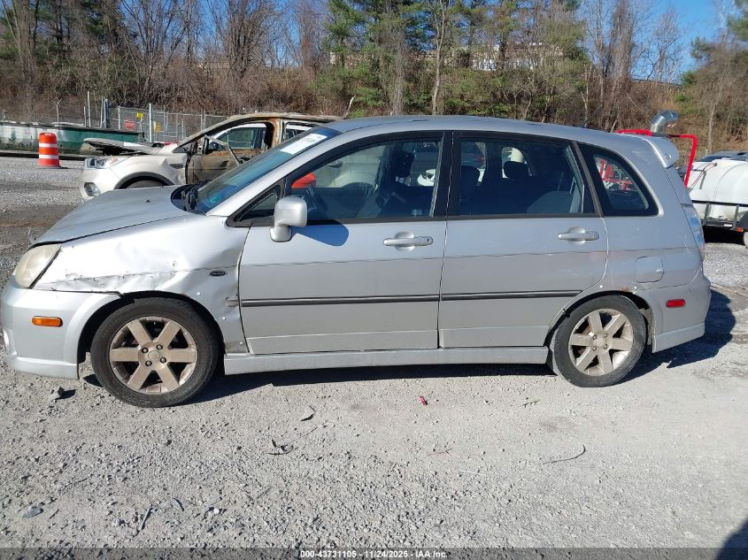 2005 Suzuki Aerio Sx VIN: JS2RD61H555300975 Lot: 43731105