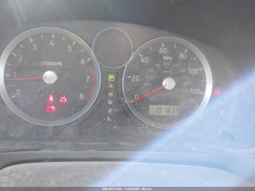 2005 Suzuki Aerio Sx VIN: JS2RD61H555300975 Lot: 43731105