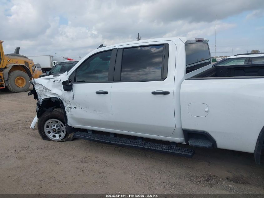 2024 Chevrolet Silverado 2500Hd 4Wd Long Bed Work Truck VIN: 1GC4YLE79RF326245 Lot: 43731121