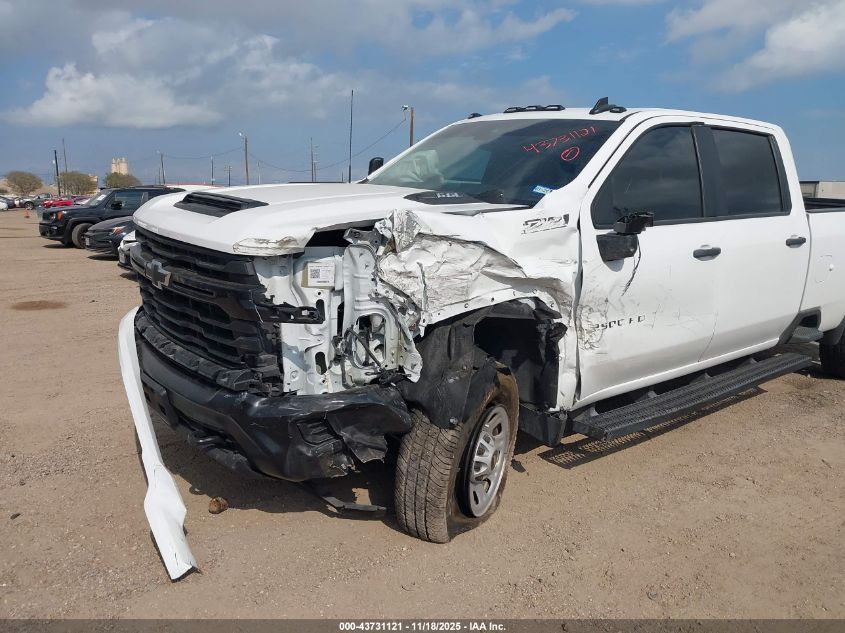 2024 Chevrolet Silverado 2500Hd 4Wd Long Bed Work Truck VIN: 1GC4YLE79RF326245 Lot: 43731121