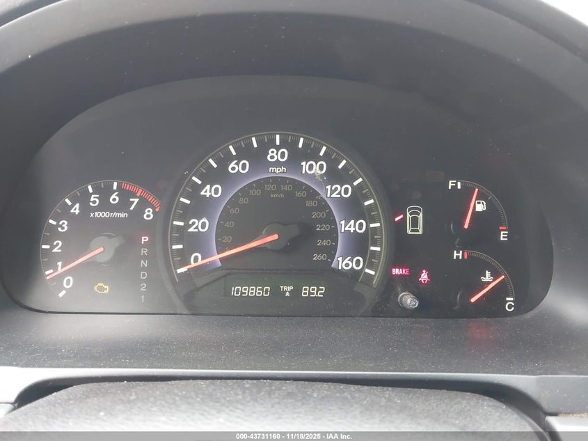 2005 Honda Odyssey Ex-L VIN: 5FNRL38625B034524 Lot: 43731160