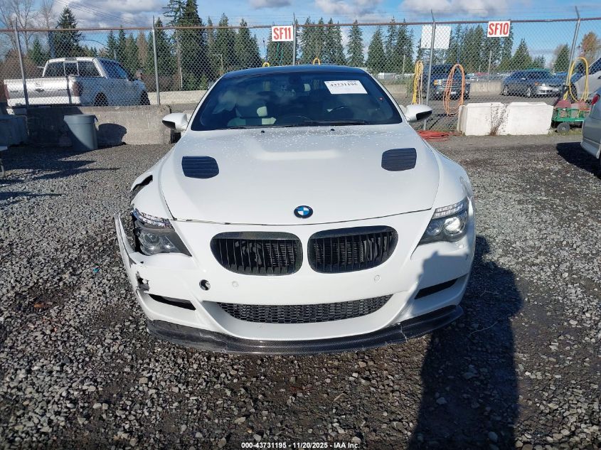 2008 BMW M6 VIN: WBSEH93538CY24541 Lot: 43731195