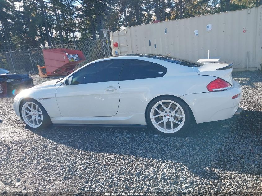 2008 BMW M6 VIN: WBSEH93538CY24541 Lot: 43731195
