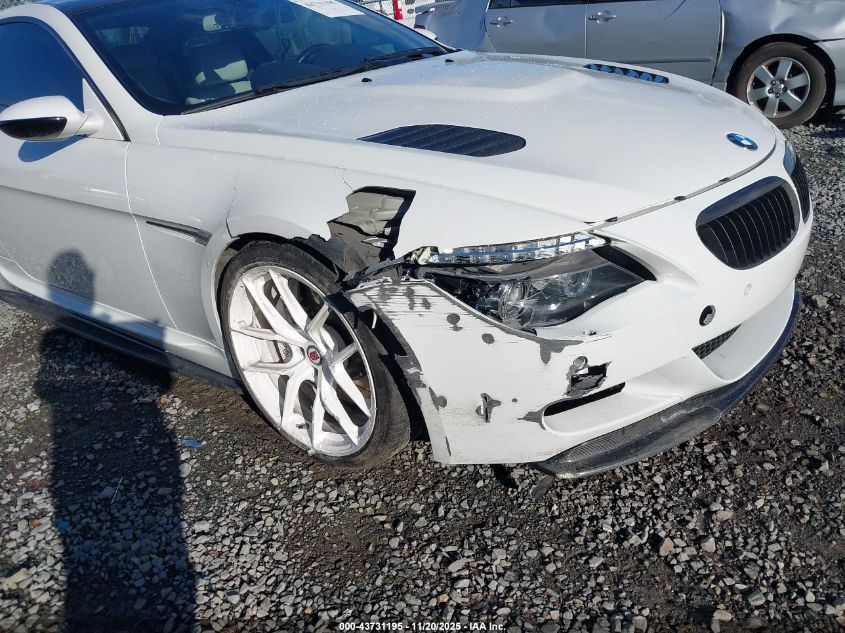 2008 BMW M6 VIN: WBSEH93538CY24541 Lot: 43731195