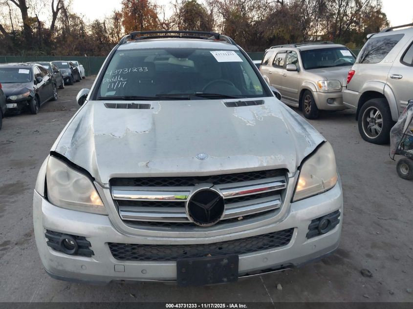 2008 Mercedes-Benz Gl 450 4Matic VIN: 4JGBF71E08A321600 Lot: 43731233