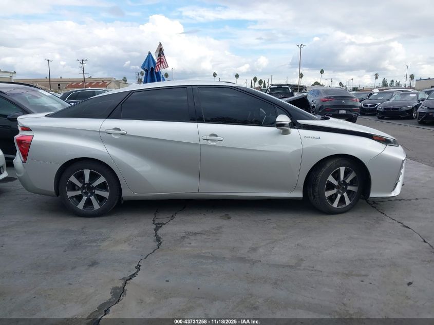 2018 Toyota Mirai VIN: JTDBVRBD3JA004182 Lot: 43731258