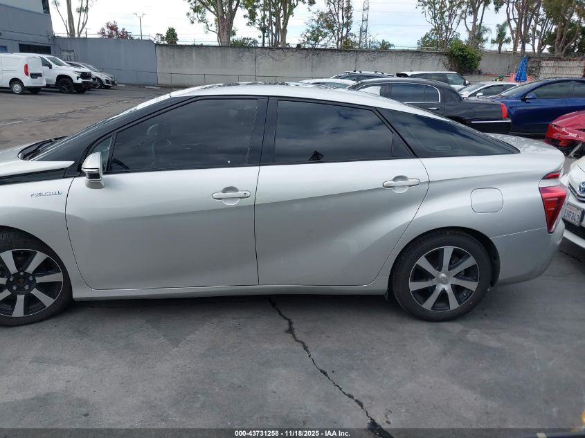 2018 Toyota Mirai VIN: JTDBVRBD3JA004182 Lot: 43731258