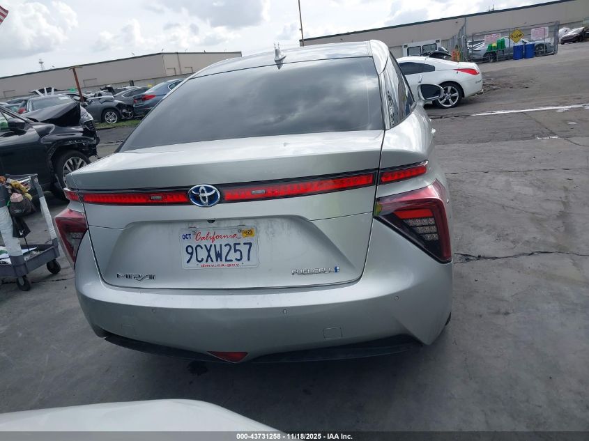 2018 Toyota Mirai VIN: JTDBVRBD3JA004182 Lot: 43731258