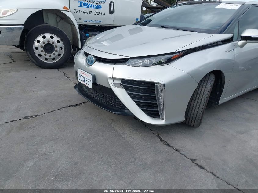 2018 Toyota Mirai VIN: JTDBVRBD3JA004182 Lot: 43731258