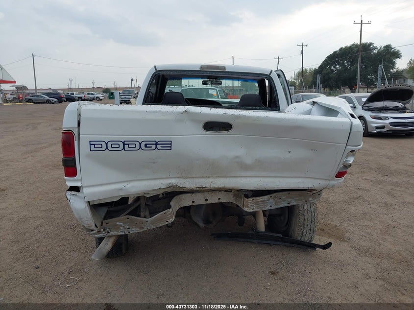 2001 Dodge Ram 1500 St VIN: 1B7HC16Z51S797468 Lot: 43731303