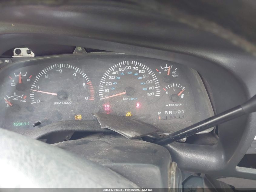 2001 Dodge Ram 1500 St VIN: 1B7HC16Z51S797468 Lot: 43731303