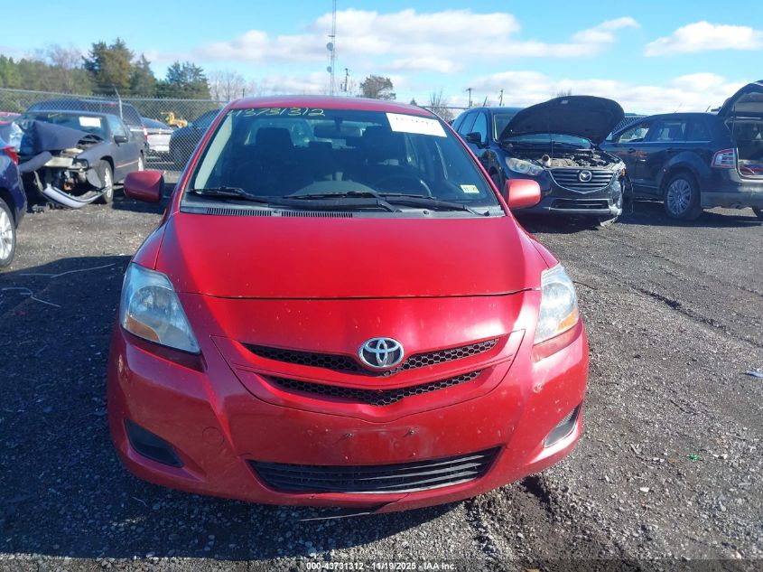 2008 Toyota Yaris VIN: JTDBT903681232347 Lot: 43731312