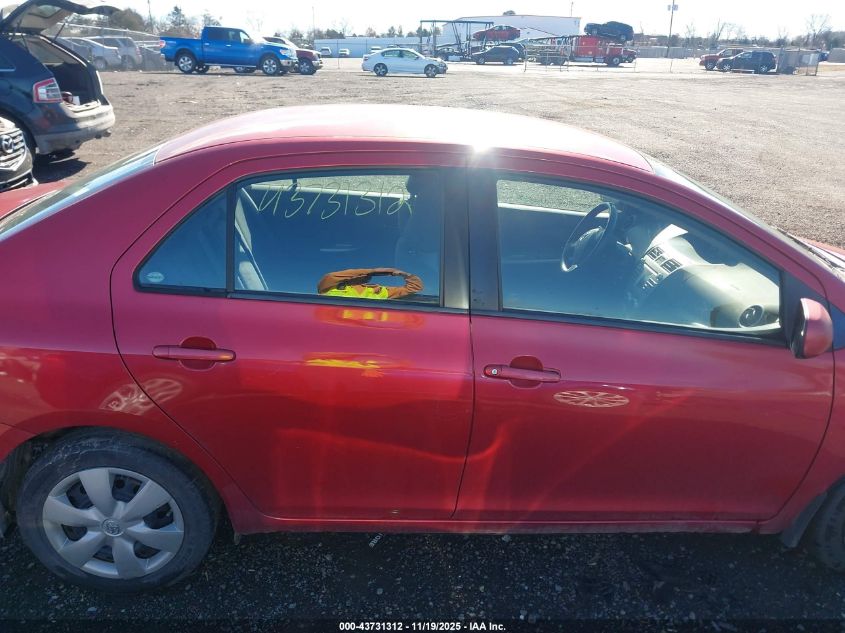 2008 Toyota Yaris VIN: JTDBT903681232347 Lot: 43731312