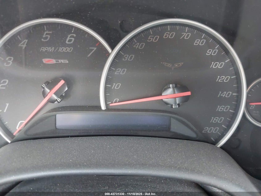 2007 Chevrolet Corvette Z06 Hardtop VIN: 1G1YY26E175133141 Lot: 43731330