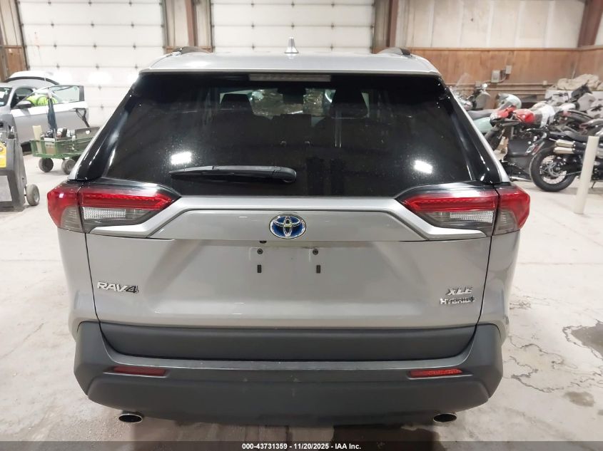 2022 Toyota Rav4 Hybrid Xle VIN: 4T3RWRFV4NU050626 Lot: 43731359