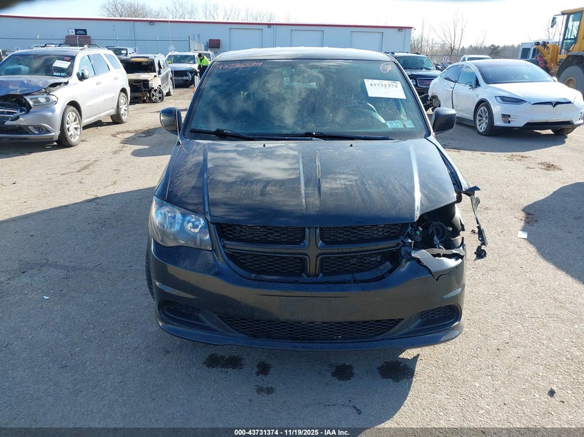 2016 Dodge Grand Caravan Se Plus VIN: 2C4RDGBG5GR319960 Lot: 43731374