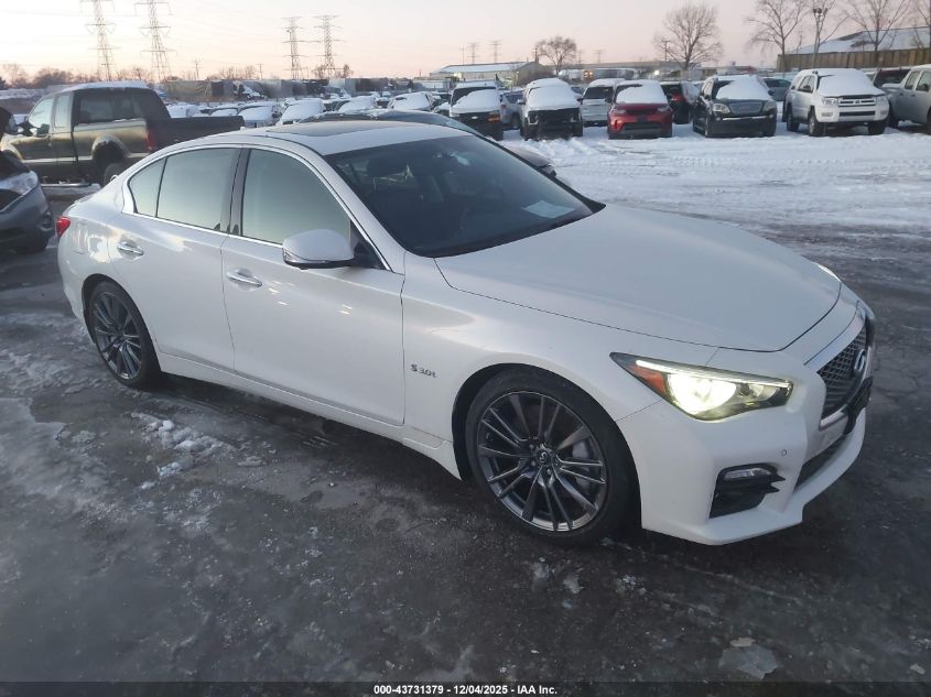 INFINITI Q50 3.0T RED SPORT 400