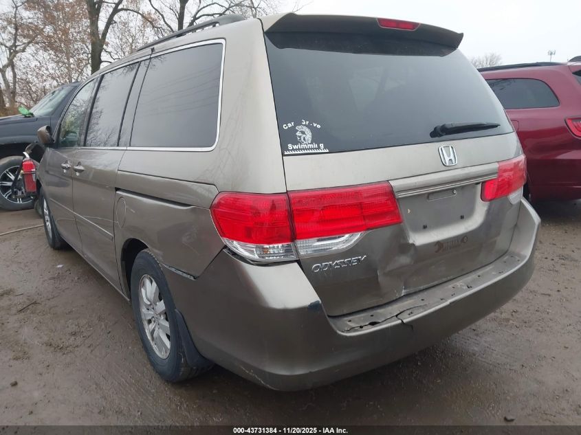 2009 Honda Odyssey Ex-L VIN: 5FNRL386X9B015726 Lot: 43731384