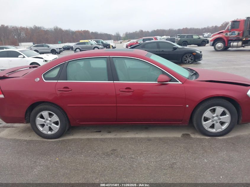 2008 Chevrolet Impala Lt VIN: 2G1WT58K081353061 Lot: 43731401
