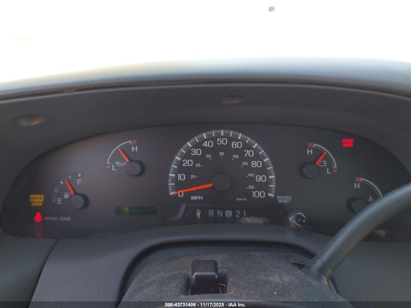 2000 Ford F-150 Lariat/Work Series/Xl/Xlt VIN: 1FTRX18L6YKB10817 Lot: 43731406