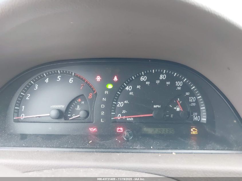 2002 Toyota Camry Xle V6 VIN: 4T1BF30K62U005012 Lot: 43731409