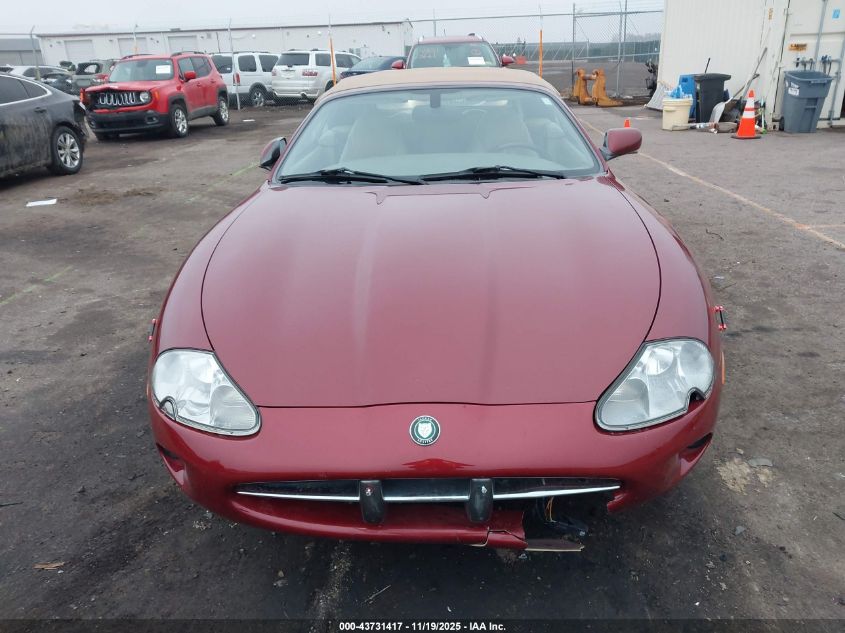 2000 Jaguar Xk8 VIN: SAJJA42C7YNA04131 Lot: 43731417
