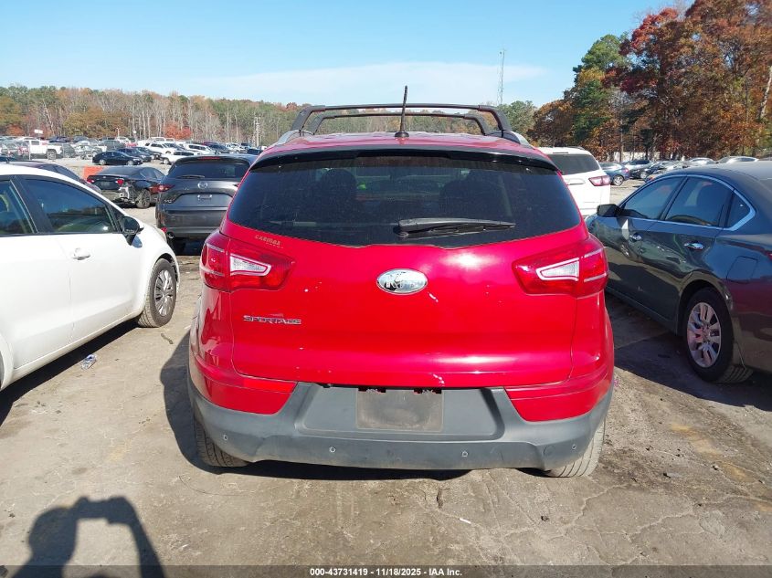 2013 Kia Sportage Lx VIN: KNDPB3A2XD7433087 Lot: 43731419