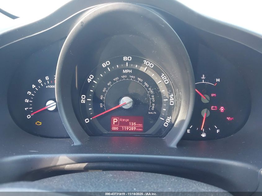 2013 Kia Sportage Lx VIN: KNDPB3A2XD7433087 Lot: 43731419