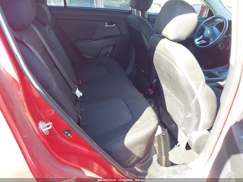 2013 Kia Sportage Lx VIN: KNDPB3A2XD7433087 Lot: 43731419