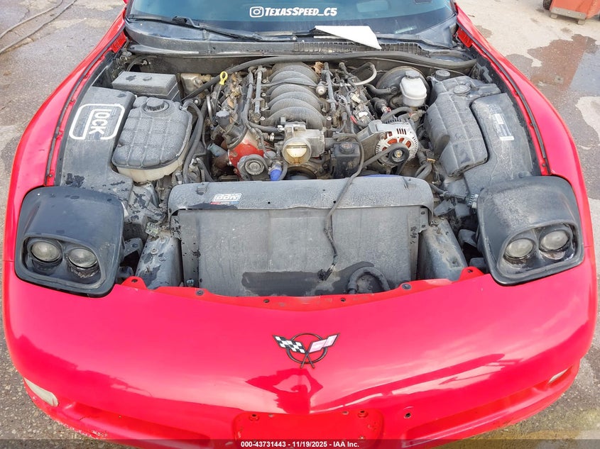 2001 Chevrolet Corvette VIN: 1G1YY22G915135346 Lot: 43731443