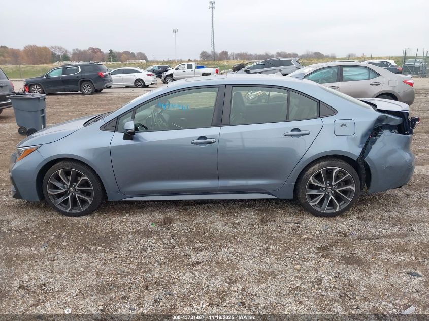 2021 Toyota Corolla Xse VIN: JTDT4MCE6MJ057657 Lot: 43731467