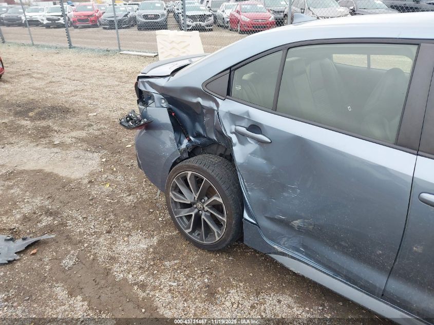 2021 Toyota Corolla Xse VIN: JTDT4MCE6MJ057657 Lot: 43731467