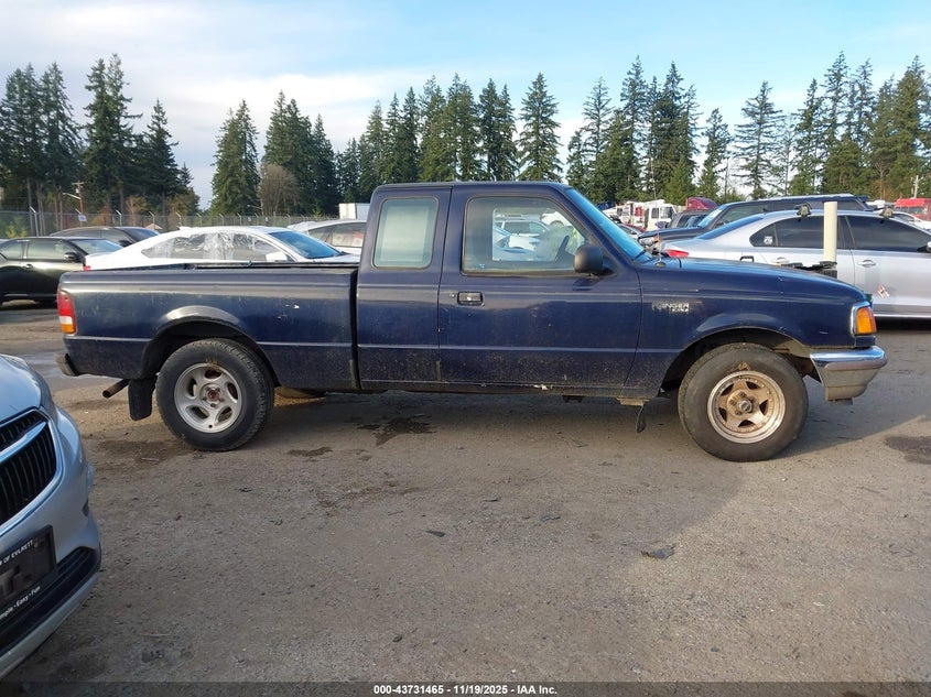 1997 Ford Ranger Super Cab VIN: 1FTCR14A1VPB43677 Lot: 43731465