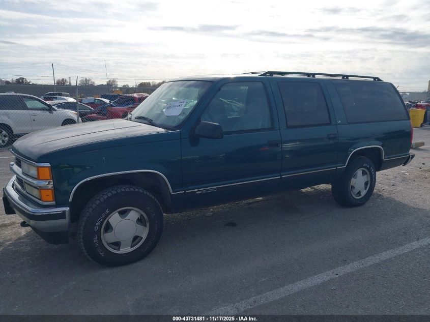 1999 Chevrolet Suburban 1500 VIN: 3GNFK16R9XG269286 Lot: 43731481