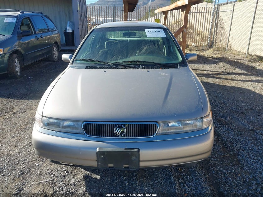 1995 Mercury Mystique Gs VIN: 1MELM6536SK605850 Lot: 43731502