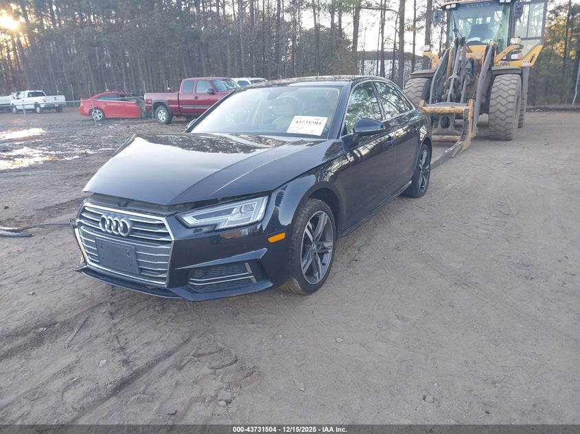 Vin: waulmaf45jn007609, lot: 44226864, audi a4 20182