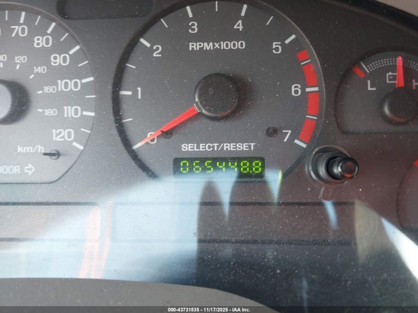 2003 Ford Mustang VIN: 1FAFP44443F445665 Lot: 43731535