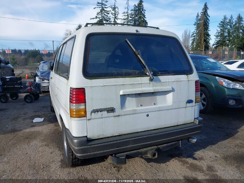 1993 Ford Aerostar VIN: 1FMCA11U2PZB52005 Lot: 43731536