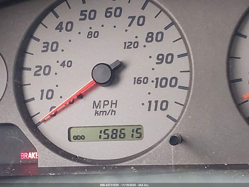 2001 Nissan Xterra Se VIN: 5N1ED28Y11C551503 Lot: 43731539