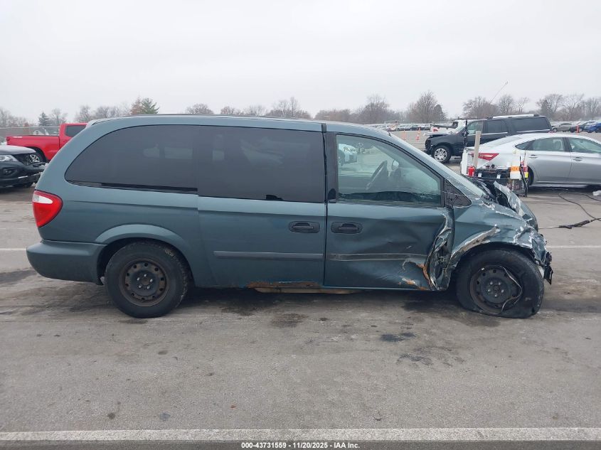 2006 Dodge Grand Caravan Se VIN: 1D4GP24R96B605651 Lot: 43731559