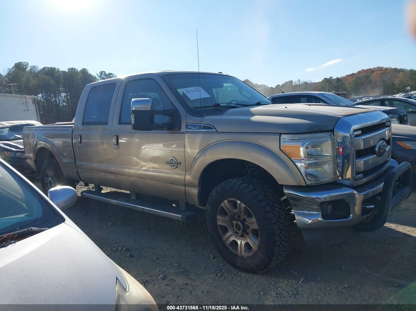 2012 Ford F-250 Lariat VIN: 1FT7W2BTXCEA27469 Lot: 43731565