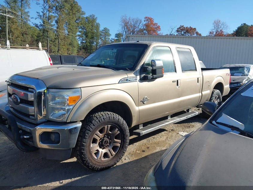 2012 Ford F-250 Lariat VIN: 1FT7W2BTXCEA27469 Lot: 43731565