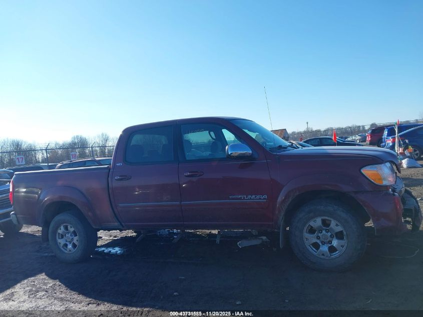 2006 Toyota Tundra Sr5 V8 VIN: 5TBDT44116S554181 Lot: 43731585