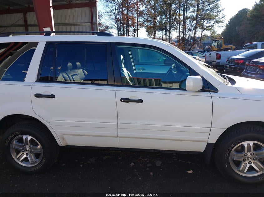 2005 Honda Pilot Ex-L VIN: 5FNYF18505B053152 Lot: 43731596