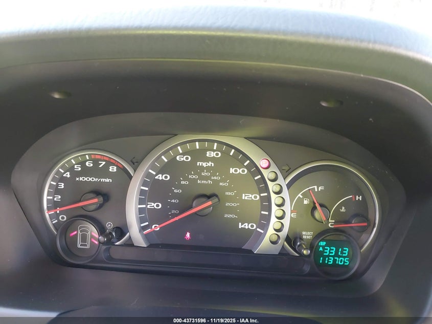 2005 Honda Pilot Ex-L VIN: 5FNYF18505B053152 Lot: 43731596