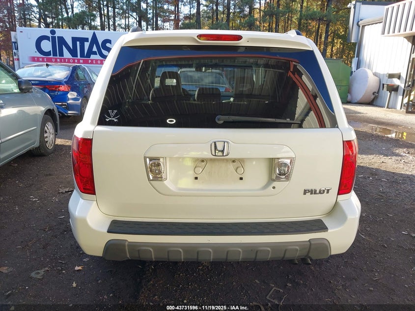 2005 Honda Pilot Ex-L VIN: 5FNYF18505B053152 Lot: 43731596