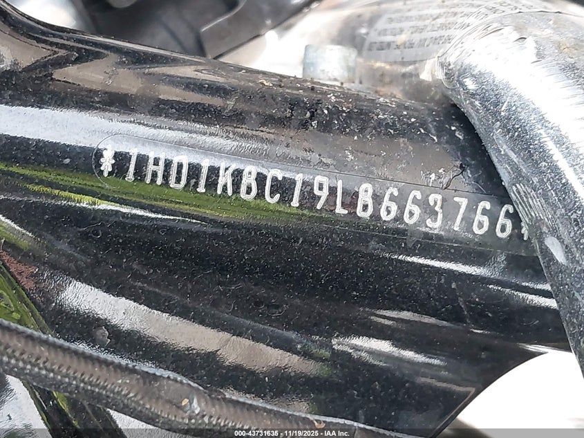 2020 Harley-Davidson Flhx VIN: 1HD1KBC19LB663766 Lot: 43731635