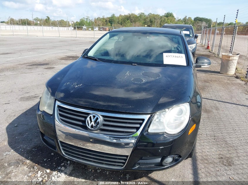 2007 Volkswagen Eos 2.0T VIN: WVWAA71FX7V029158 Lot: 43731653