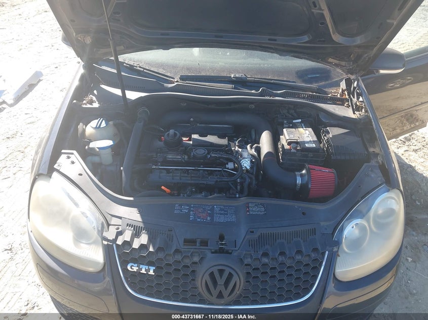 2007 Volkswagen Gti 4-Door VIN: WVWHV91K17W129560 Lot: 43731667